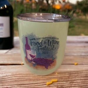Disney Parks California Adventure 2023 Food & Wine Festival Corkcicle Wine Cup